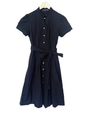 the limited navy blue dress The limited women's navy blue dress with stripes size 6